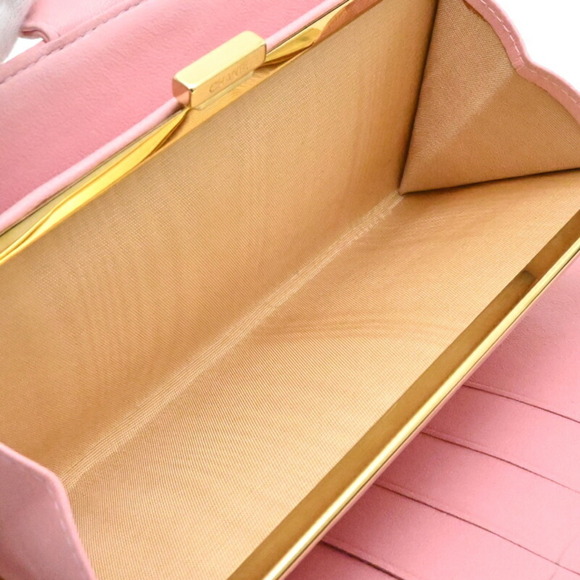 CHANEL Pink Caviar Leather Coco Mark Wallet - Picture 7 of 10